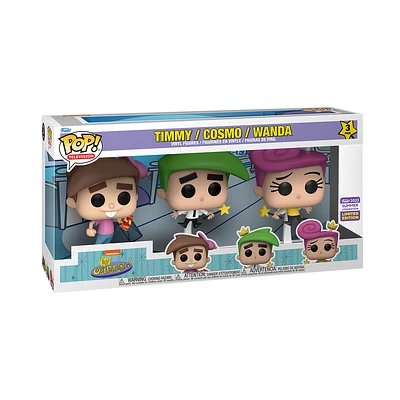 FUNKO POP! TELEVISION FAIRY ODDPARENTS 3-PACK [2023 SDCC SHARED EXCLUSIVE] *PREORDER*