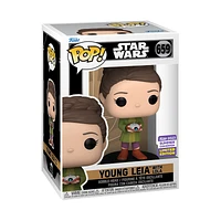 FUNKO POP! STAR WARS YOUNG LEIA with LOLA #659 [2023 SDCC SHARED EXCLUSIVE]