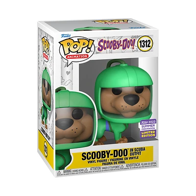 FUNKO POP! SCOOBY DOO in SCUBA Outfit #1312 [2023 SDCC SHARED EXCLUSIVE]