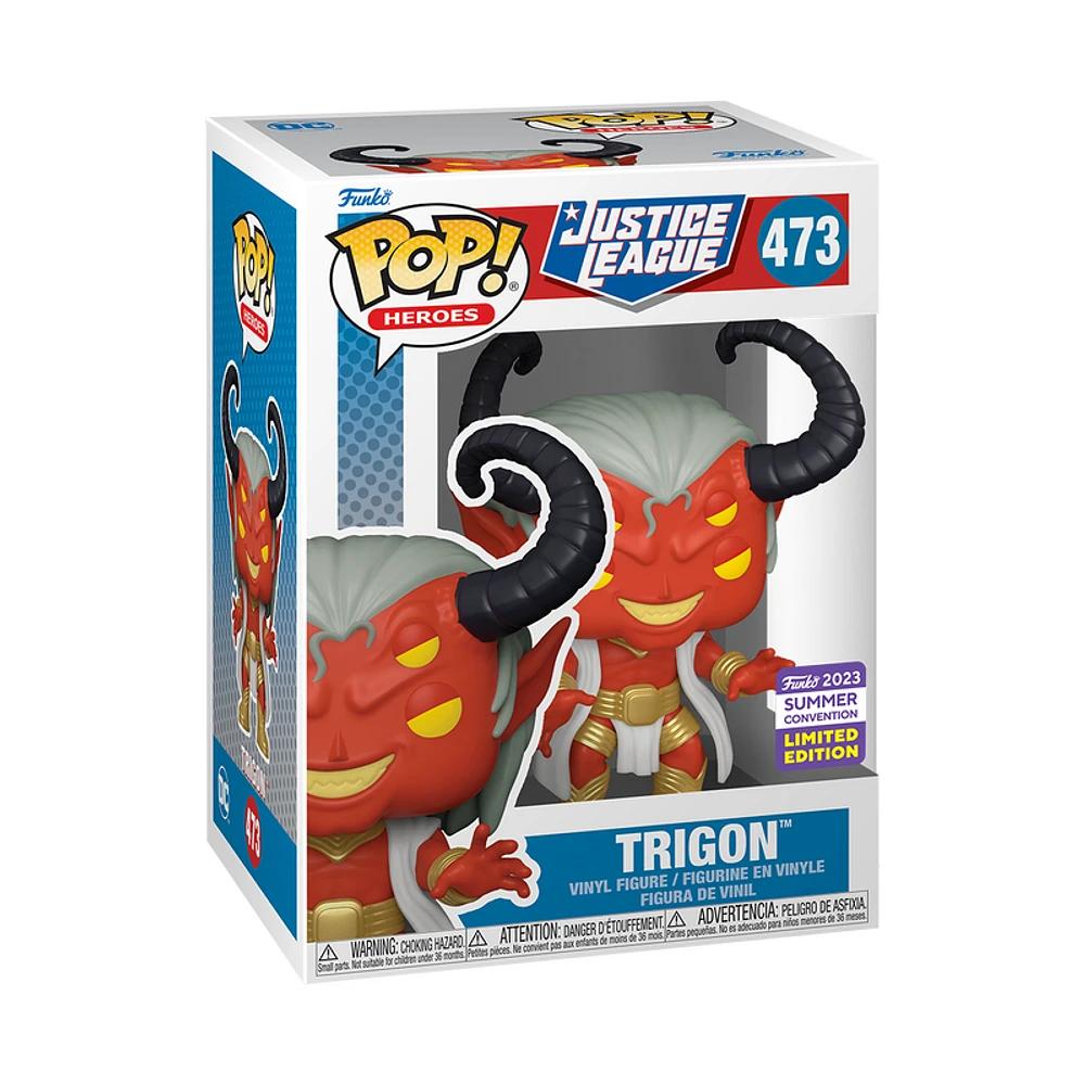 FUNKO POP! DC HEROES TRIGON #473 [2023 SDCC SHARED EXCLUSIVE] *PREORDER*