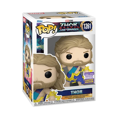 FUNKO POP! MARVEL LOVE AND THUNDER THOR IN TOGA #1261 [2023 SDCC SHARED EXCLUSIVE] *PREORDER*