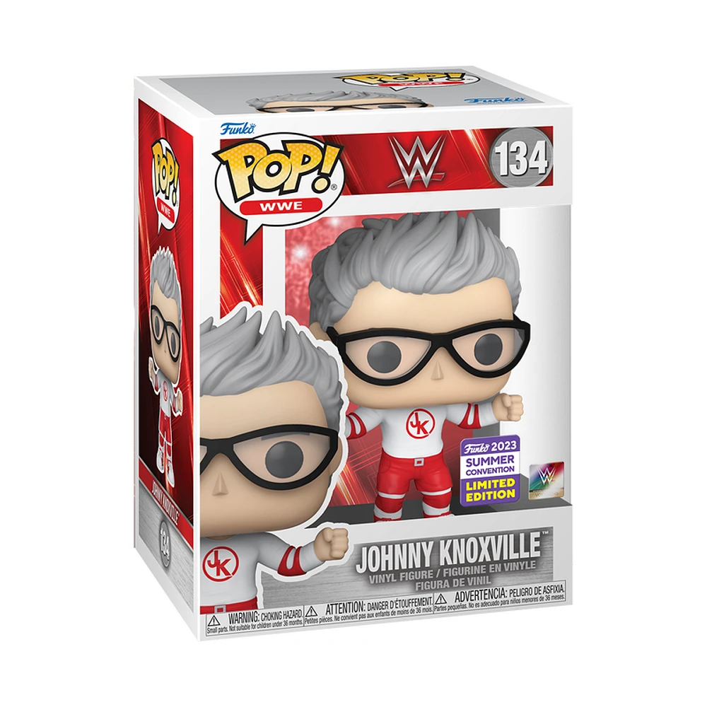 FUNKO POP! WWE JOHNNY KNOXVILLE #134 [2023 SDCC SHARED EXCLUSIVE]