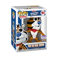 FUNKO POP! AD ICON FROSTED FLAKES TONY THE TIGER SURFING #191 [2023 SDCC SHARED EXCLUSIVE] *PREORDER*