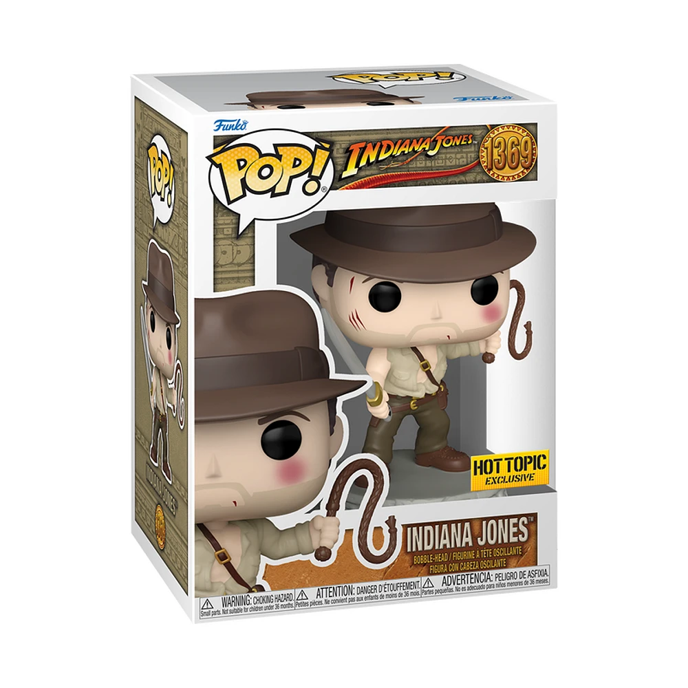 Funko Pop! INDIANA JONES with WHIP #1369 [HOT TOPIC EXCLUSIVE] *PREORDER*