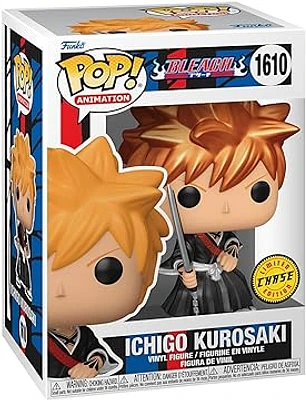 Funko Pop! Anime: Bleach - Ichigo Kurosaki / Orihime Inque Yoruichi Shihoin Kisuke Urahara & Yasutora Sado (Chad)