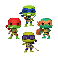 Funko Pop! MOVIES TMNT NINJA TURTLES MUTANT MAYHEM 4 PACK GLOW [AMAZON EXCLUSIVE] *PREORDER*