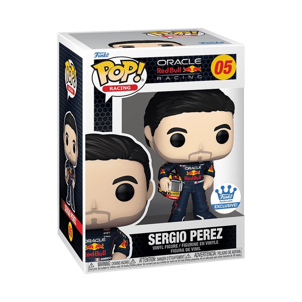 FUNKO POP! RED BULL FORMULA 1 SERGIO PEREZ with HELMET #05 [FUNKO SHOP EXCLUSIVE] *PREORDER*