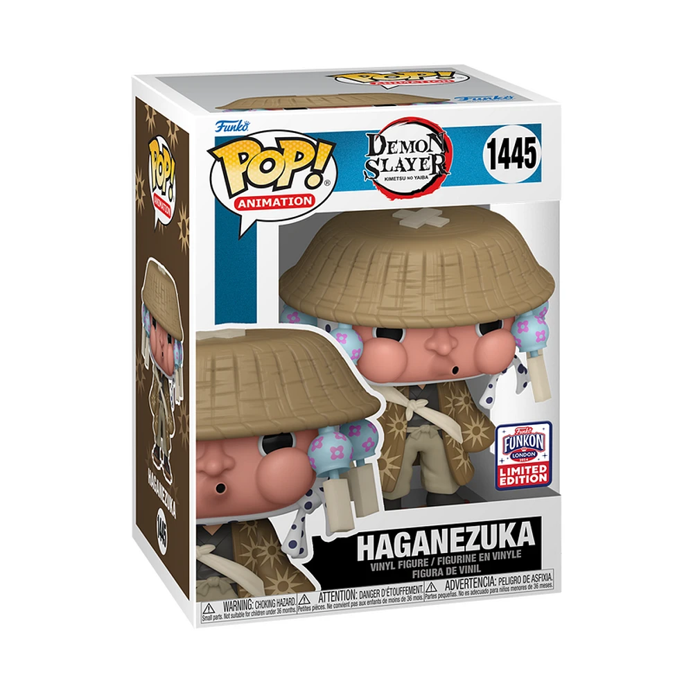 Funko Pop! Anime: Demon Slayer - Hagenezuka (with Hat) #1445 [2024 London Funkon SHARED CONVENTION Exclusive] *PREORDER*