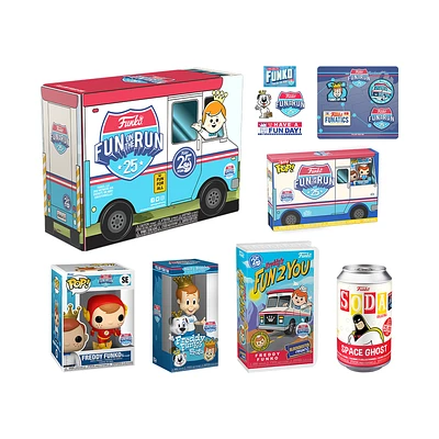 Funko Pop! 25TH ANNIVERSARY FUN ON THE RUN BOX [FUNKO SHOP EXCLUSIVE] *PREORDER*