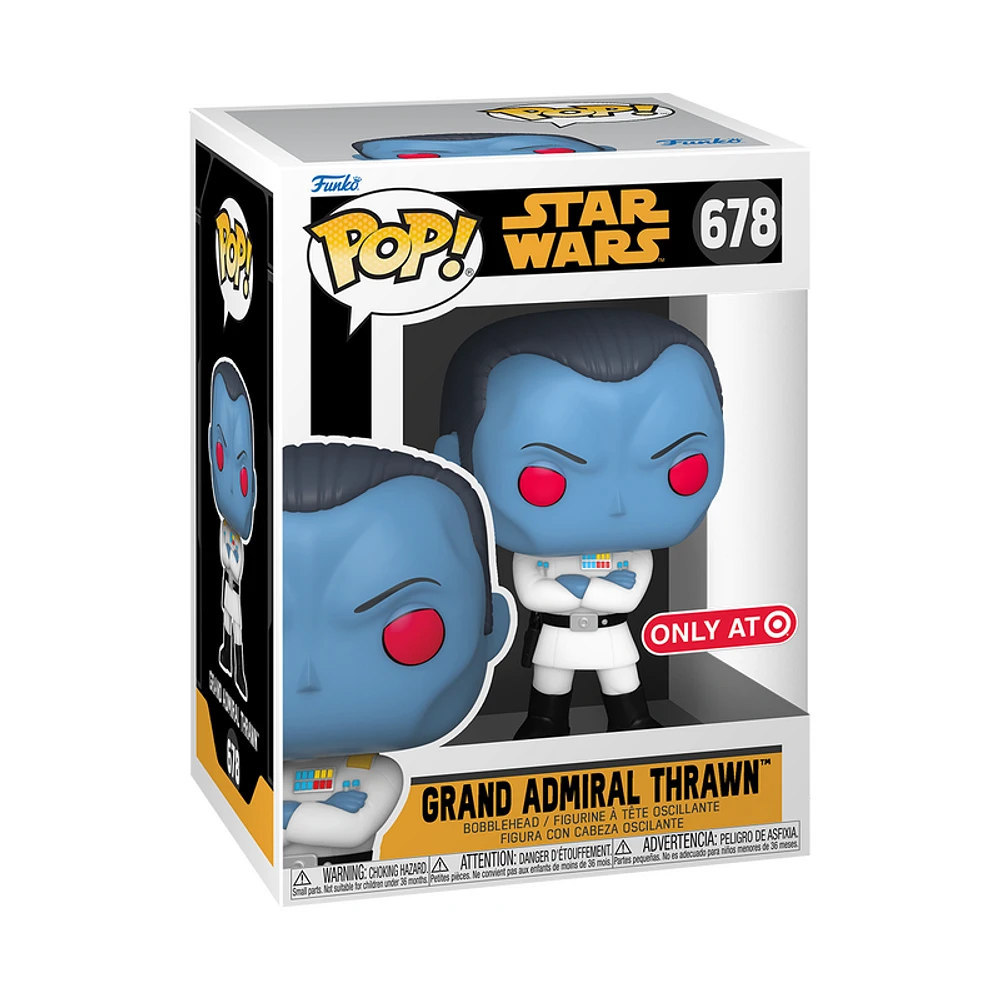 FUNKO POP! STAR WARS - GRAND ADMIRAL THRAWN #678 [TARGET EXCLUSIVE] *PREORDER*