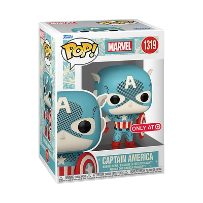 FUNKO POP! MARVEL - CAPTAIN AMERICA (RETRO REIMAGINED) #1319 [TARGET EXCLUSIVE] *PREORDER*