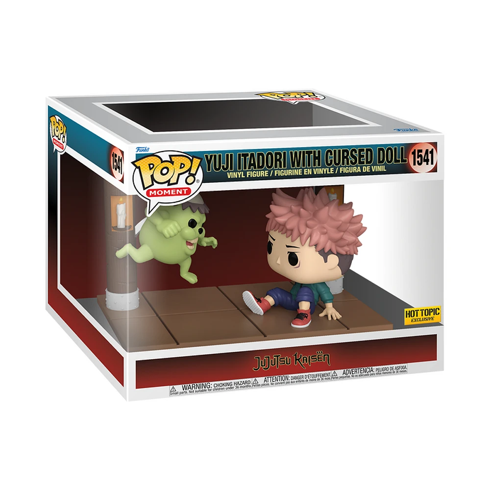 Funko Pop! Anime: Jujutsu Kaisen - Yuji Itadori with Cursed Doll #1541 [Hot Topic Exclusive] *PREORDER*