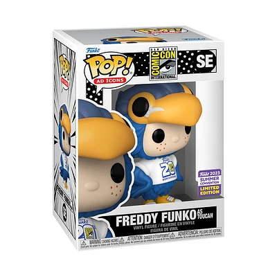 FUNKO POP! SDCC FREDDY FUNKO as TOUCAN #SE [2023 SDCC SHARED EXCLUSIVE] *PREORDER*