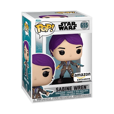 FUNKO POP! SABINE WREN WITH BLASTERS #655 (AMAZON EXCL.) *PREORDER*