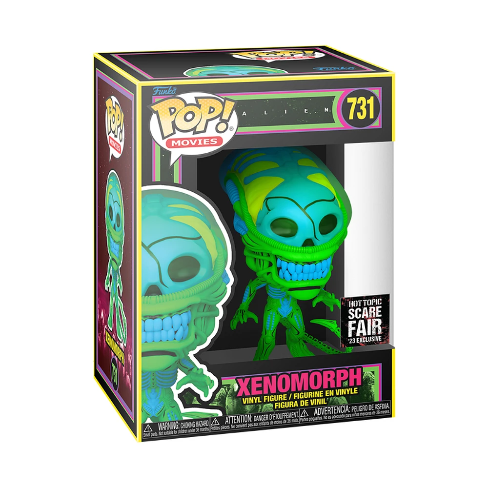 FUNKO POP! XENOMORPH (BLACK LIGHT) #731 (HOT TOPIC SCARE FAIR) *PREORDER*