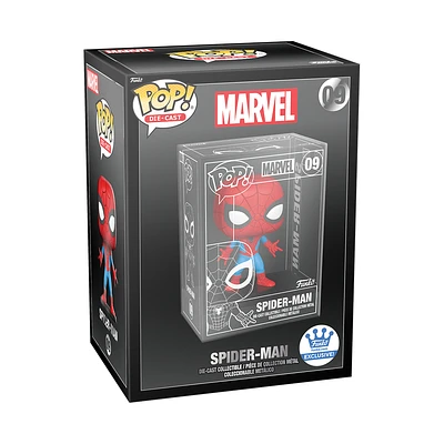 Funko Pop! MARVEL SPIDER-MAN DIE-CAST DIECAST *SEALED* #09 [FUNKO SHOP EXCLUSIVE] *PREORDER*