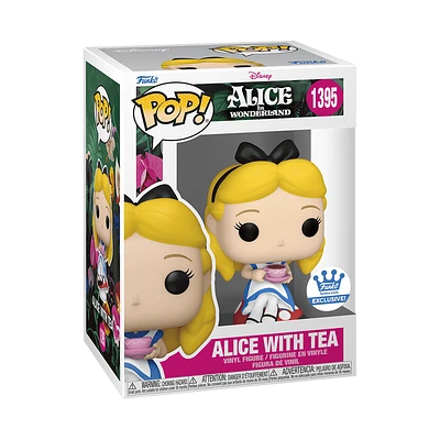 Funko Pop! DIsney: Alice In Wonderland - Alice with Tea #1395 [Funko Shop Exclusive] *PREORDER*