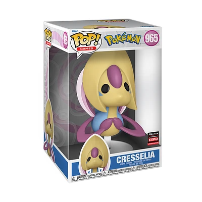 Funko Pop! Games: Pokemon - Jumbo 10" Cresselia #965 [C2E2 Shared Entertainment Expo Exclusive]