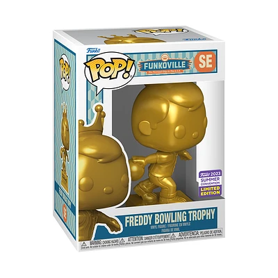 FUNKO POP! FUNVILLE FREDDY BOWLING TROPHY #SE [2023 SDCC SHARED EXCLUSIVE] *PREORDER*