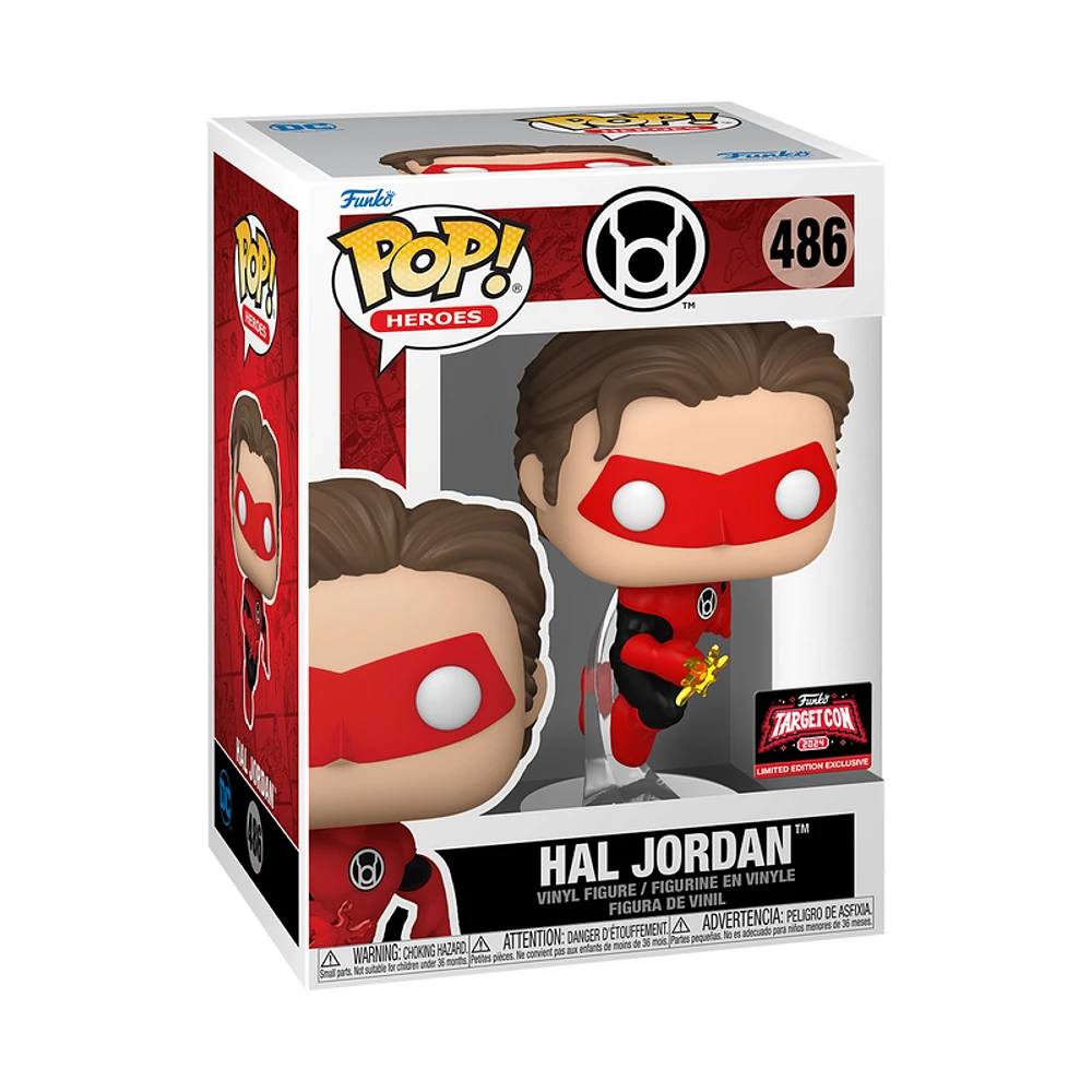 Funko Pop! DC Comics - Hal Jordan (Red Lantern) #486 [2024 TargetCon Exclusive] *PREORDER*