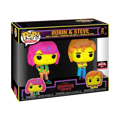 Funko Pop! Stranger Things - Robin & Steve 2pk [2024 TargetCon Exclusive] *PREORDER*