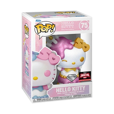 Funko Pop! Hello Kitty: 50th Anniversary - Hello Kitty In Cake (Diamond) #75 [2024 TargetCon Exclusive] *PREORDER*