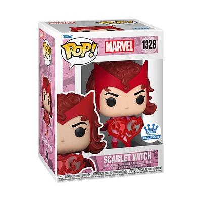 FUNKO POP! MARVEL - SCARLET WITCH WITH HEART HEX #1328 [FUNKO SHOP EXCLUSIVE] *PREORDER*
