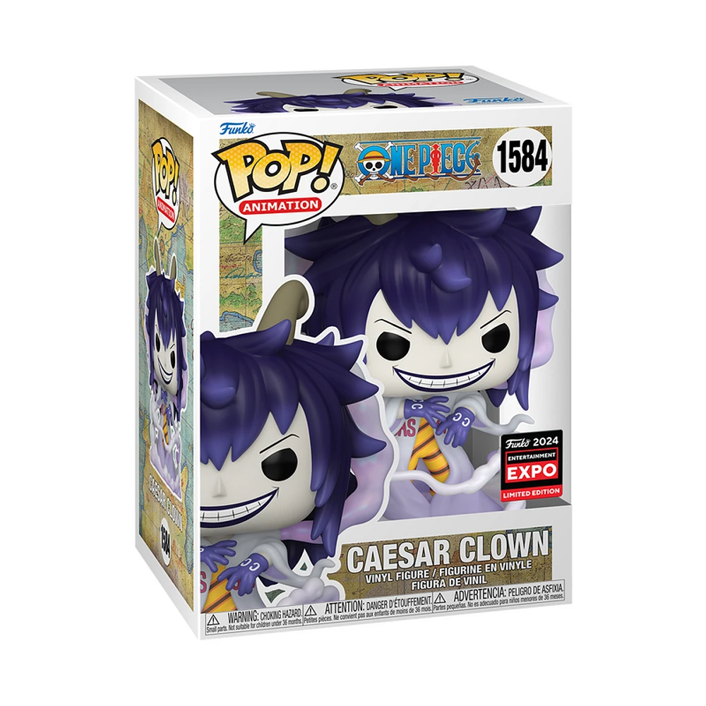 Funko Pop! Anime: One Piece - Caesar Clown #1584 [C2E2 Shared Entertainment Convention Exclusive]