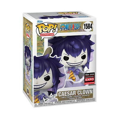 Funko Pop! Anime: One Piece - Caesar Clown #1584 [C2E2 Shared Entertainment Convention Exclusive]