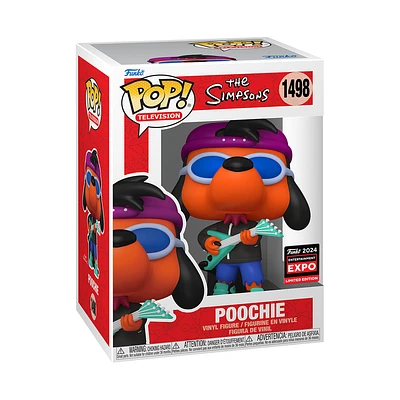 Funko Pop! Television: The Simpsons - Poochie #1498 [C2E2 Shared Entertainment Expo]