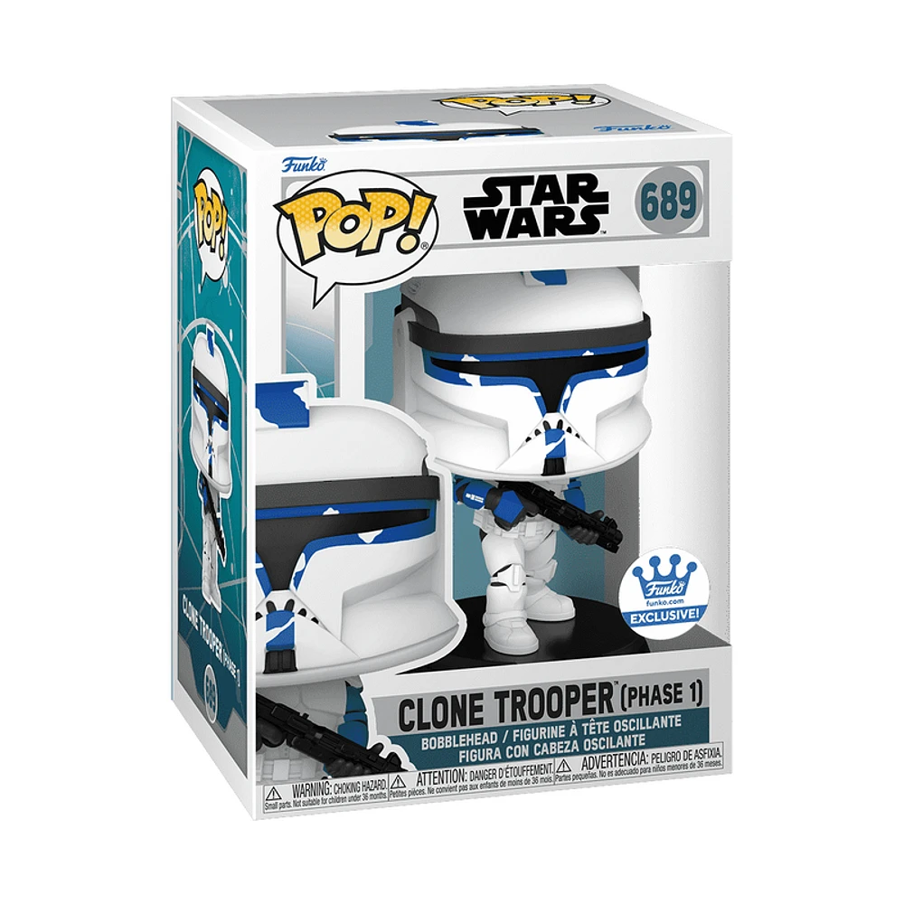 FUNKO POP! STAR WARS CLONE TROOPER (PHASE 1) #689 [FUNKO SHOP EXCLUSIVE] *PREORDER*