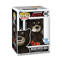 Funko Pop! Movies: Cocaine Bear - Cocaine Bear with Bag #1451 [Funko Shop Exclusive]