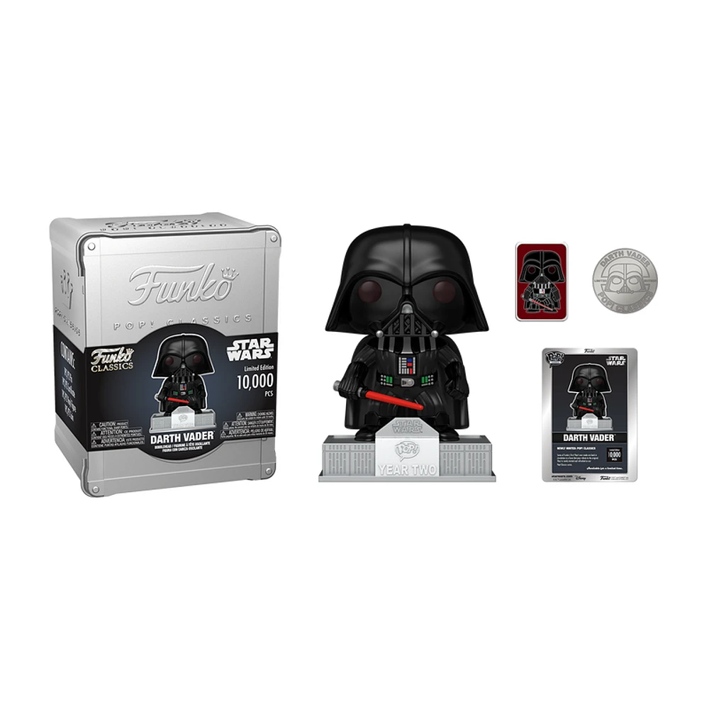 FUNKO POP! CLASSICS STAR WARS DARTH VADER LIMITED 10,000 PIECE [FUNKO SHOP EXCLUSIVE]*PREORDER*