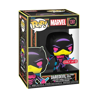 Funko Pop! Marvel - Daredevil (Black Light - Fall From Grace) #1361 [Target Exclusive] *PREORDER*