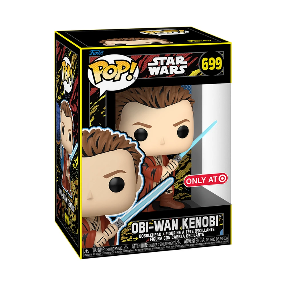 Funko Pop! Star Wars - Obi-Wan Kenobi (Padawan - Retro) #699 [Target Exclusive] *PREORDER*