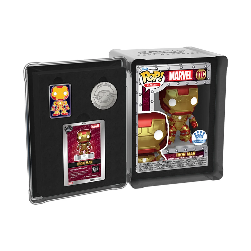 Funko Pop! MARVEL Classics Iron Man LIMITED 10,000 #11C [FUNKO SHOP Exclusive] *PREORDER*