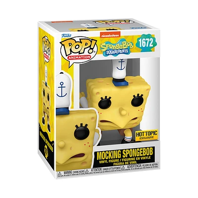 Funko Pop! Animation: Spongebob Squarepants - Mocking Spongebob #1672 [Hot Topic Exclusive] *PREORDER*