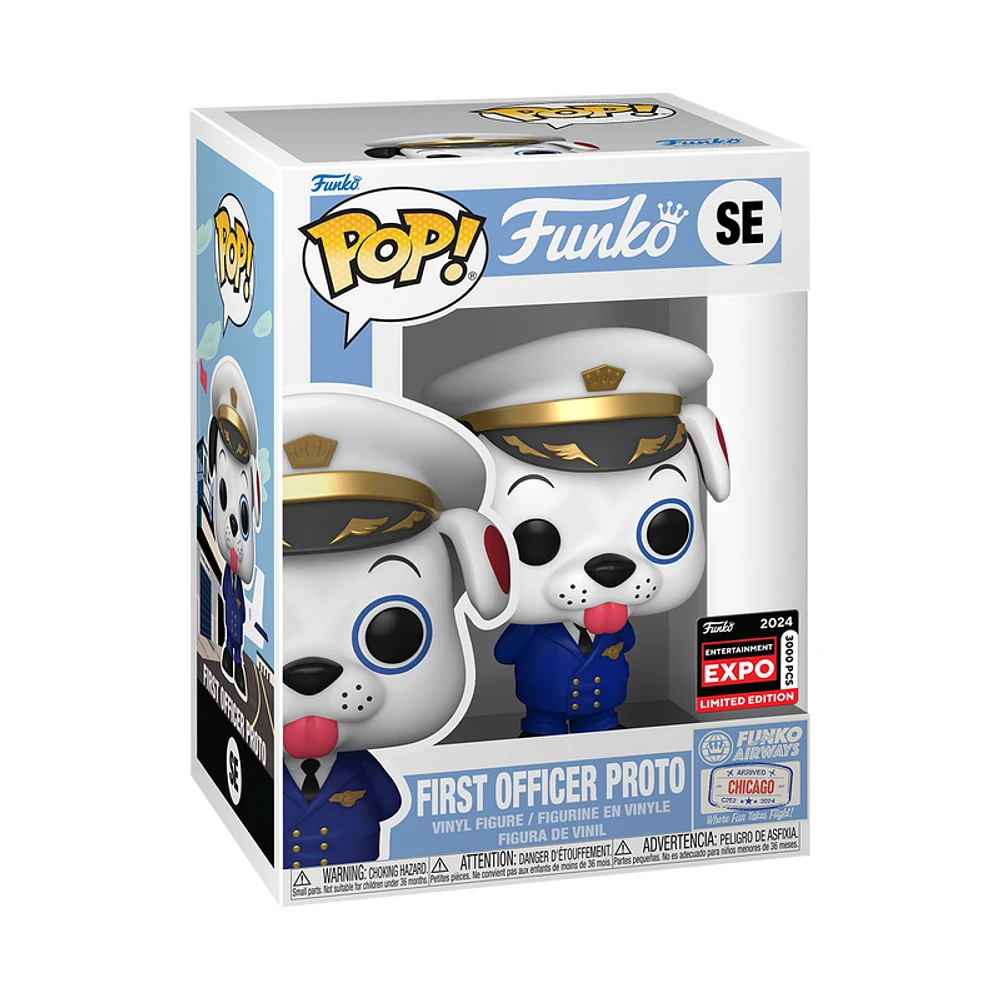 FUNKO POP! FIRST OFFICER PROTO #SE [C2E2 Shared Entertainment EXPO] *PREORDER*