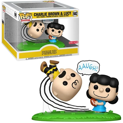 Funko Pop! Peanuts: Moment - Charlie Brown & Lucy #1682 [Target Exclusive] *PREORDER*
