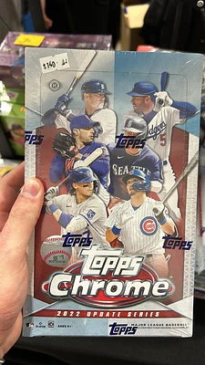 Topps Chrome 2022 Update Series Hobby Box