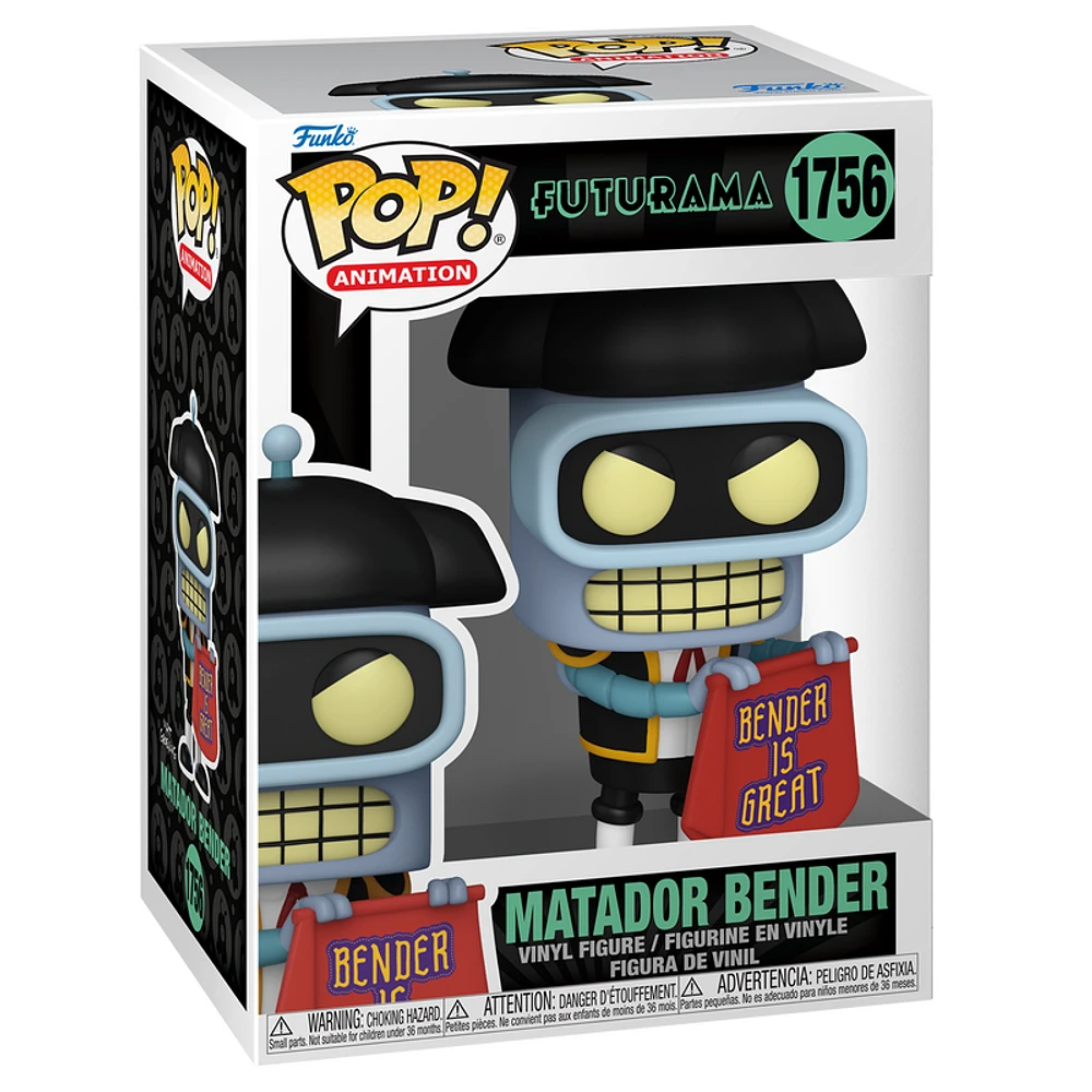 Funko Pop! Animation: Futurama - Matador Bender #1756
