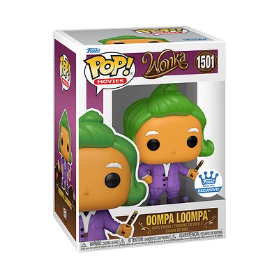 FUNKO POP! WILLY WONKA OOMPA LOOMPA WITH PICCOLO #1501 (FUNKO SHOP EXCLUSIVE)