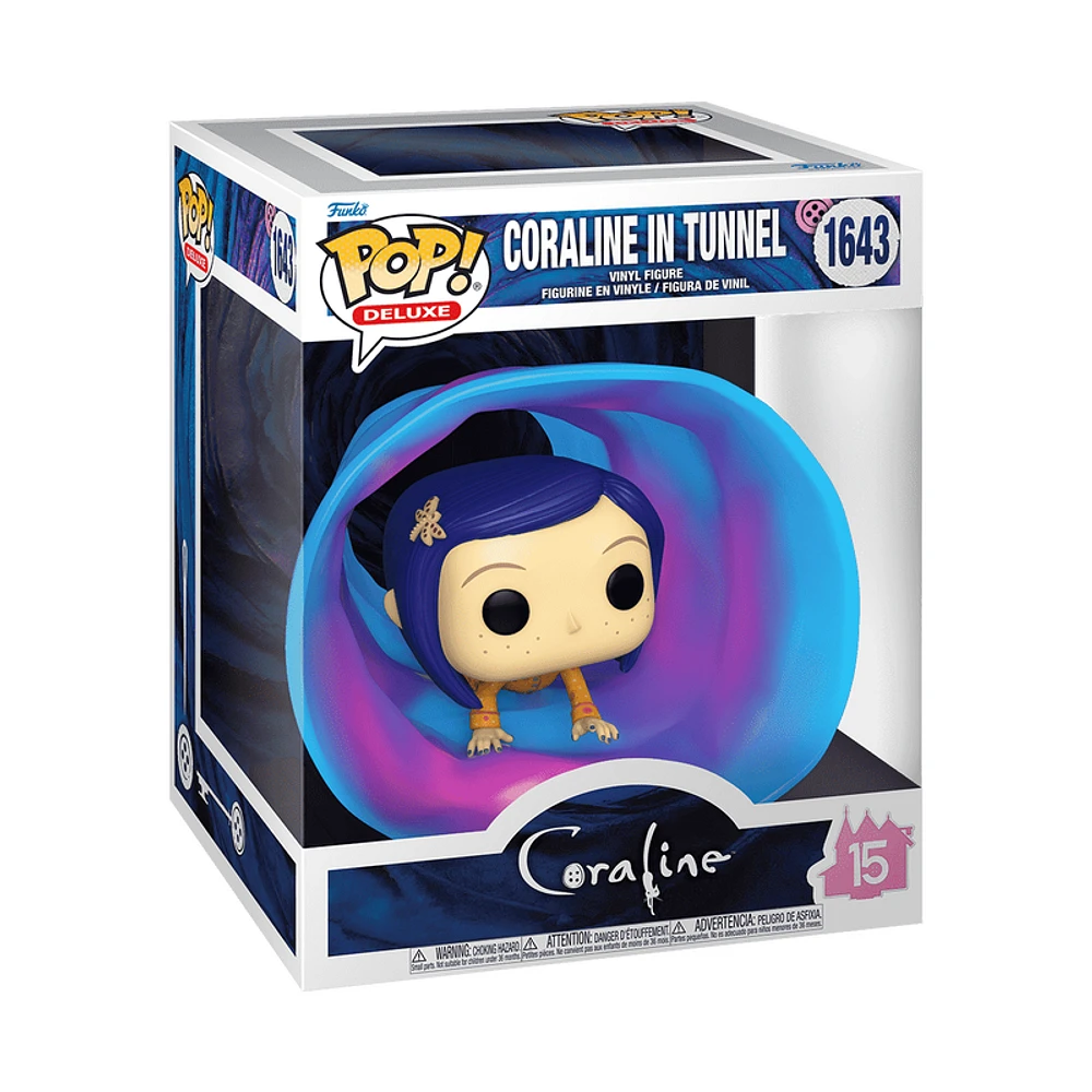 Funko Pop! Movies: Coraline (15th Anniversary) - Deluxe Coraline In Tunnel #1643