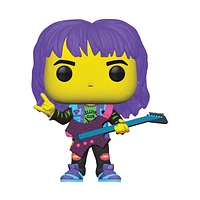 Funko Pop! Stranger Things - Eddie Hellfire Club with Guitar (Black Light) #1250 [2024 TargetCon Exclusive] *PREORDER*