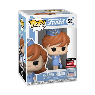 FUNKO POP! FRANNY FUNKO IN STEWARDESS UNIFORM #SE [C2E2 Shared Entertainment EXPO] *PREORDER*