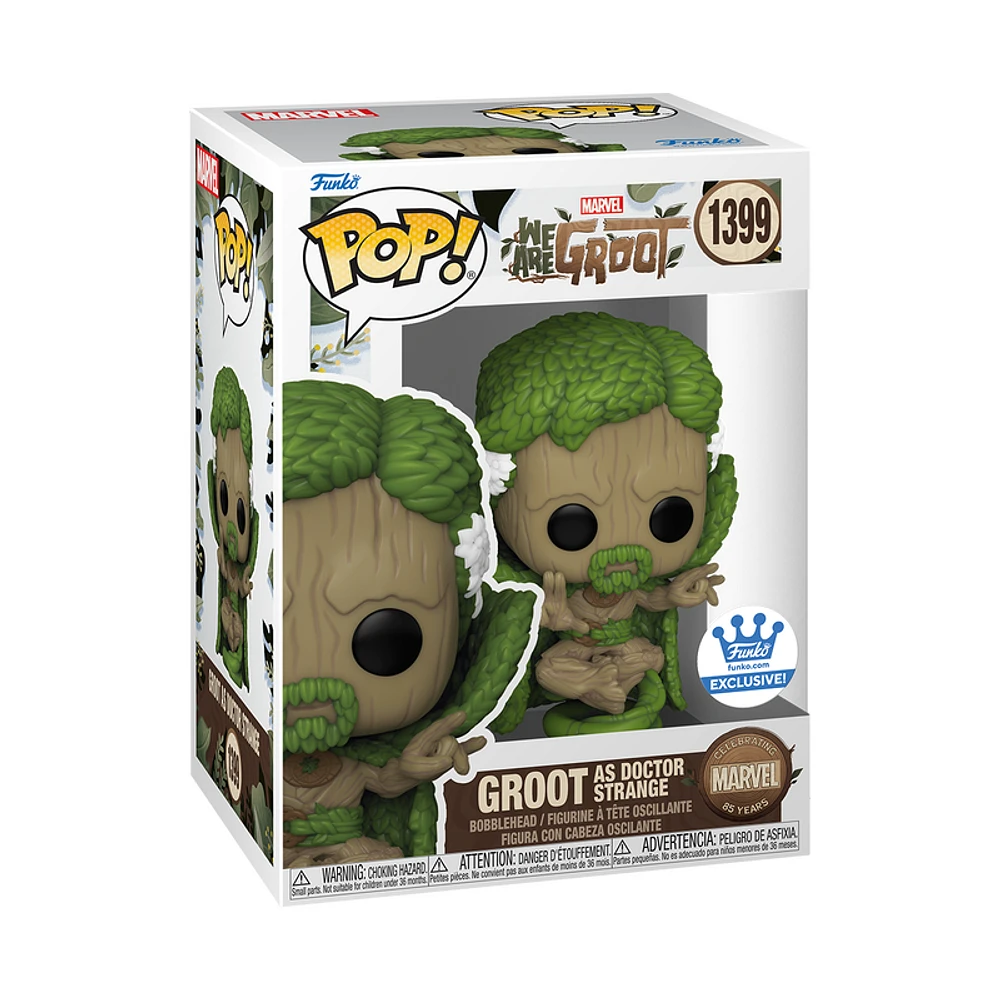 Funko Pop! Marvel: We Are Groot - Groot As Doctor Strange #1399 [Funko Shop Exclusive] *PREORDER*