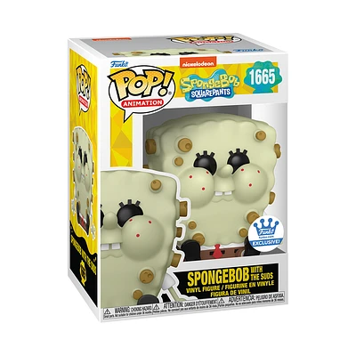 Funko Pop! Animation: Spongebob Squarepants - Spongebob with The Suds #1665 [Funko Shop Exclusive]