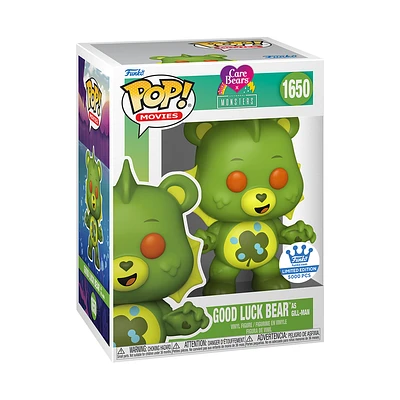 Funko Pop! Movies: Care Bears x Monsters - Good Luck Bear As Gill-Man #1650 [Funko Shop Exclusive - Limited 5,000pcs]