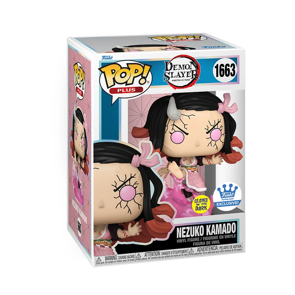 Funko Pop! Anime: Demon Slayer - Nezuko (Blood Demon Art) #1663 [Funko Shop Exclusive - GITD] *PREORDER*