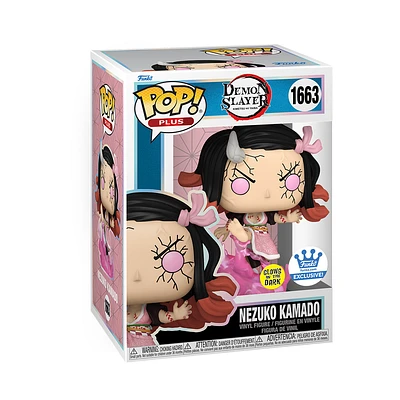 Funko Pop! Anime: Demon Slayer - Nezuko (Blood Demon Art) #1663 [Funko Shop Exclusive - GITD] *PREORDER*